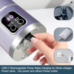مخلوط‌کن KUWEI Cordless USB-C rechargeable ۴۵۰ میلی‌لیتر