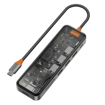 هاب تایپ سی ویوو WiWU Cyber HUB 7 in 1 USB-C CB007