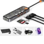 هاب تایپ سی ویوو WiWU Cyber HUB 7 in 1 USB-C CB007 - تصویر 2