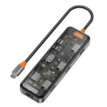 هاب تایپ سی ویوو WiWU Cyber HUB 8 in 1 USB-C CB008 - تصویر 3