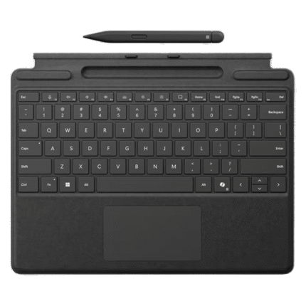 کیبورد با قلم مایکروسافت Microsoft Surface Pro Keyboard with Slim Pen (2nd Edition) - Black