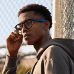عینک هوشمند متا اوکلی Oakley Meta HSTN Black Frame + Clear Lense - تصویر 8