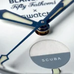 Swatch X Blancpain Scuba Fifty Fathoms Antarctic Ocean - تصویر 4