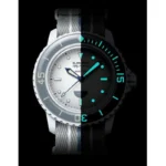 Swatch X Blancpain Scuba Fifty Fathoms Antarctic Ocean - تصویر 5