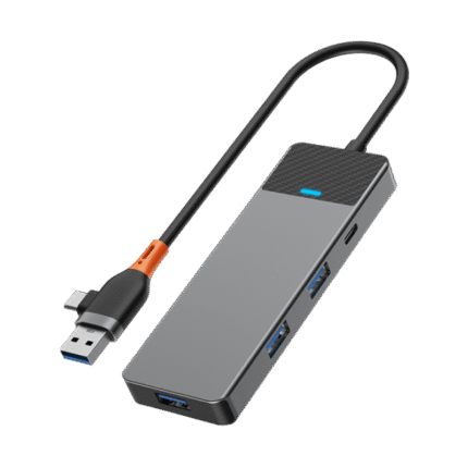 هاب تایپ سی ویوو WiWU Linker 4 In 1 USB-A&C A431C Hub