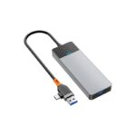 هاب تایپ سی ویوو WiWU Linker 4 In 1 USB-A&C A431C Hub - تصویر 4