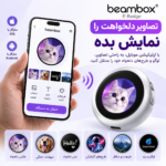 بج سینه دیجیتال هوشمند Beambox E-Badge مدل Nikko-Badge01 - تصویر 6