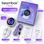 بج سینه دیجیتال هوشمند Beambox E-Badge مدل Nikko-Badge01 - تصویر 4